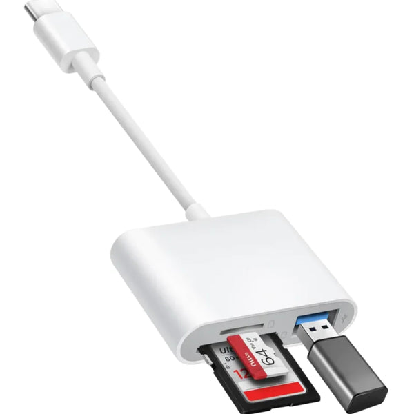 3-in-1  Memory Card Reader